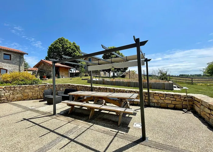 Ferienhaus Grand Cosy Avec Terrasse, Jardin Et Jeux A Boisset, Proche Villages Medievaux Et Loisirs Nature - Fr-1-582-246 *